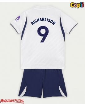 Tottenham Hotspur Richarlison #9 Echipament de Fotbal Replică 2026-27 Copii Acasa (+ Șorturi)